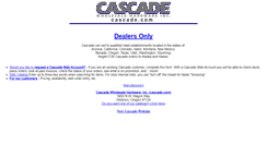 Desktop Screenshot of cascade.com