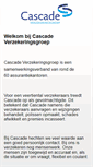 Mobile Screenshot of cascade.nl